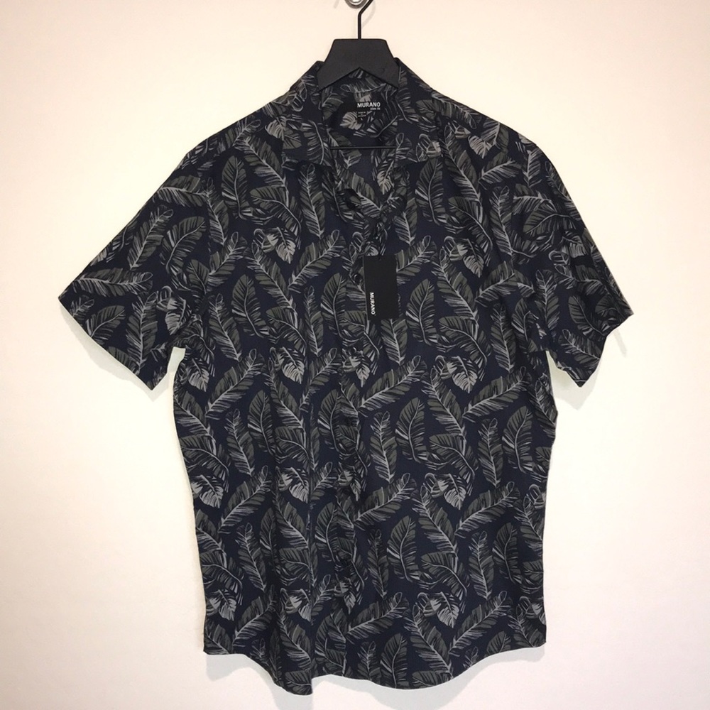 Casual Short Sleeve Button Down